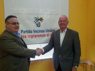 Andrés Santana y Francisco Benítez (Foto TA)