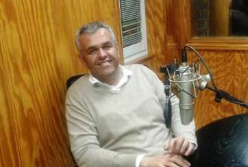 Francisco López,  en Radio Faycan el pasado jueves (Foto TA)