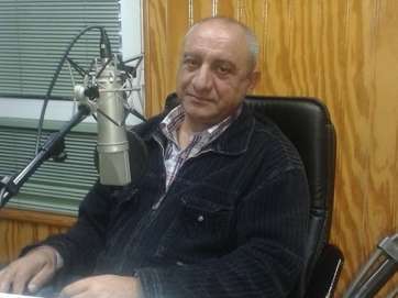 Ildefonso Jiménez durante la entrevista en Radio Faycan (Foto TA)