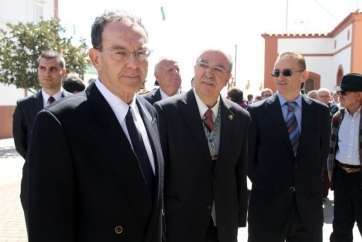 Luis Arencibia, en un acto celebrado recientemente en Artenara (Foto Jesús Ruiz Mesa)
