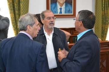 Ediles de Ciuca durante un Pleno (Foto TA)