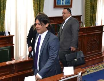 Ediles del Gobierno de Telde (Foto Daniel Ojeda)