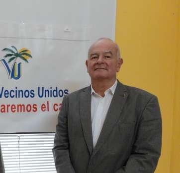 Francisco Benítez, presidente de la gestora de VU en Telde (foto TA)