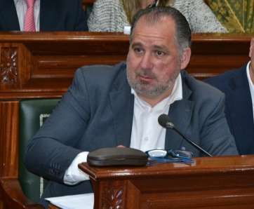 Juan Martel, concejal centrista (Foto Daniel Ojeda)