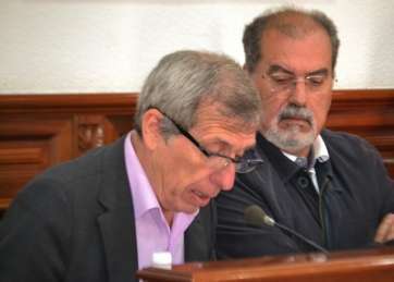 Guillermo Reyes, en este Pleno de este viernes (Foto TA)