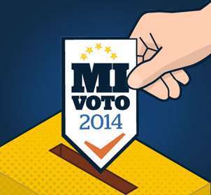 Propaganda institucional de los comicios europeos (Foto TA)