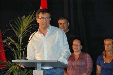 Imagen de archivo de Juan Francisco Artiles en Radio Faycan (Foto TA)