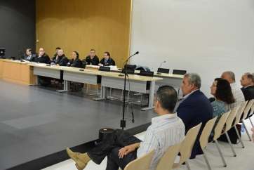 Acusados durante la sesión de este jueves (Foto Acfi Press)