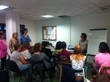 El taller se celebró este miércoles en la sede nacionalista (Foto TA)