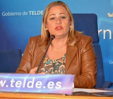 Mari Carmen Castellano, alcaldesa de Telde (Foto TA)