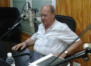 Juan Pedro Pérez en Radio Faycan (Foto TA)