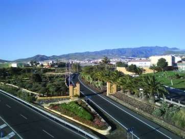 Acceso a Telde desde la GC-1 (Foto TA)