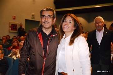 Imagen de archivo de Román Rodríguez y Carmen Hernández, líderes de NC (Foto Antonio Ali)