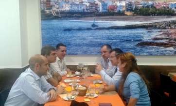 Momento de la reunión (Foto TA)