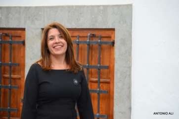 Carmen Hernández, presidenta de NC en Telde (Foto Antonio Alí)