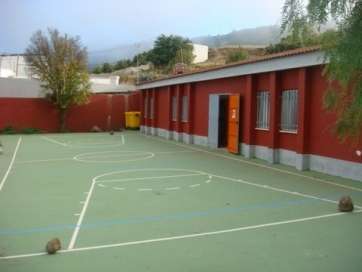 Imagen de archivo de instalaciones deportivas de un colegio de Telde (Foto TA)