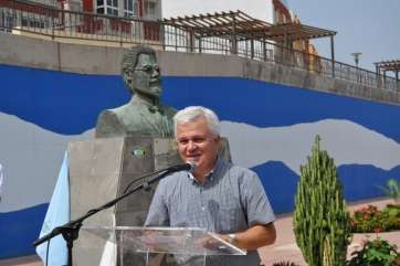Imagen de archivo de Carmelo Ramítez en un acto celebrado en Telde (Foto TA)