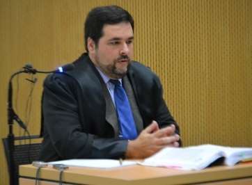 Francisco Benítez Cambreleng durante el juicio del Caso Europa (Foto Daniel Ojeda)