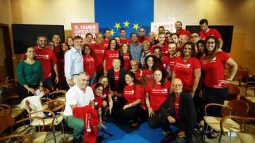 Socialistas dentro de la campaña 