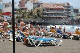 Imagen de archivo de hamacas en Salinetas (Foto TA)