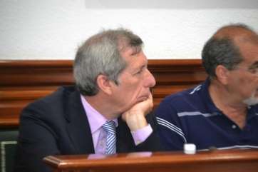 Guillermo Reyes junto al también edil de Ciuca Francisco Medina (Foto TA)