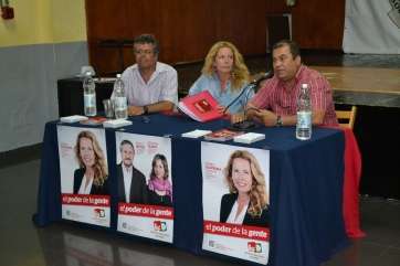Acto electoral de IUC en Telde la pasada semana (Foto TA)