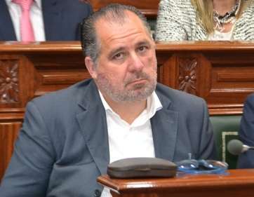 Juan Martel, concejal y portavoz del CCN en el Ayuntamiento de Telde (Foto TA)