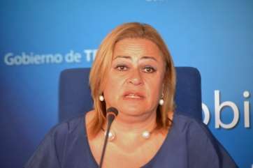 La alcaldesa de Telde, Mari Carmen Castellano (Foto TA)