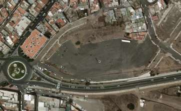 Parcela en La Barranquera donde se construirá el complejo (Foto TA)