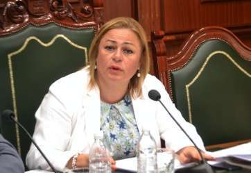 Mari Carmen Castellano, alcaldesa de Telde (Foto Daniel Ojeda)