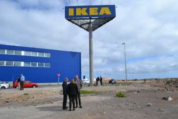 Solar de La Mareta, objeto del litigio promovido por el empresario Julián Gómez del Castillo (Foto TA)