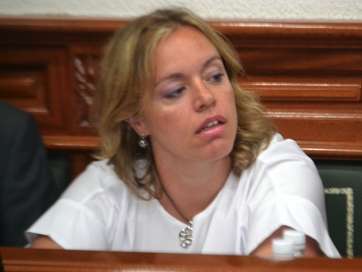 Sonsoles Martín, secretaria general local del PP y concejala de Desarrollo Local (Foto Daniel Ojeda)