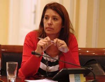 Imagen de archivo de Carmen Hernández, presidenta de NC en Telde (Foto TA)