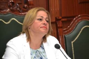 Mari Carmen Castellano, alcaldesa de Telde (Foto TA)