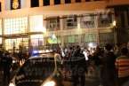 Protesta ante la Comisaría de Telde (Foto Telde.tv)
