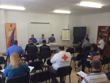 Imagen de la Junta de Seguridad celebrada este viernes en San Juan (Foto TA)