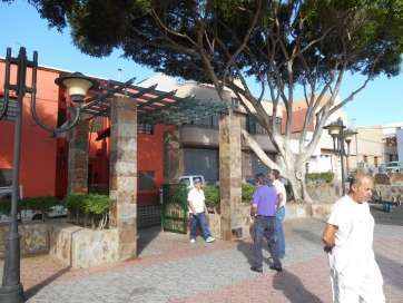 Mario Torres supervisando los trabajos en El Goro (Foto TA)