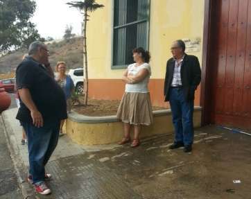 Concejales nacionalistas en la Casa de la Condesa (Foto TA)