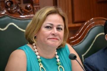 Mari Carmen Castellano, alcaldesa de Telde (Foto TA)