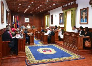 Pleno extraordinario de este miércoles (Foto TA)