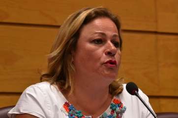 Castellano, este miércoles tras la firma del convenio (Foto TA)