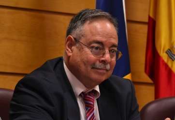 Domingo Berriel, consejero del Gobierno de Canarias (Foto Daniel Ojeda)