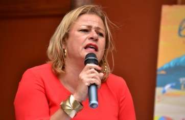 Mari Carmen Castellano, alcaldesa de Telde (Foto TA)