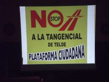 Una plataforma ciudadana se opone a la futura tangencial (Foto TA)