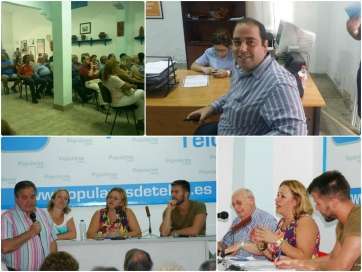 Norberto Sánchez, posa sonriente a los pocos minutos de conocerse su nombramiento (Foto TA)