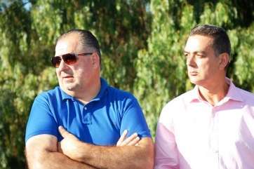 Los ediles centristas Juan Martel y Mario Torres (Foto TA)