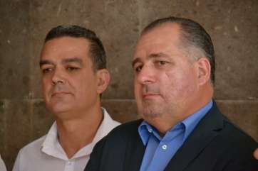 Mario Torres y Juan Martel (Foto TA)