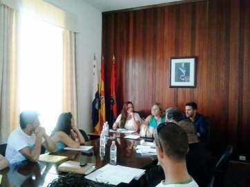 Momento de la reunión (Foto TA)