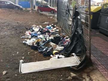 Suciedad en La Barranquera (Foto TA)