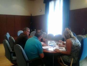 Momento de la reunión (Foto TA)